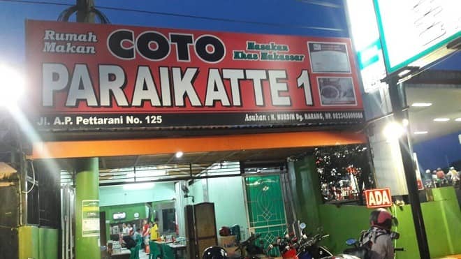 coto paraikatte makassar
