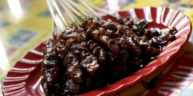sate blengong pak kasturi rajak