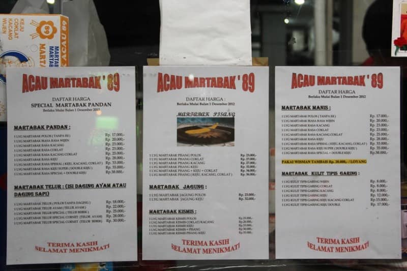 martabak acau 89 bangka