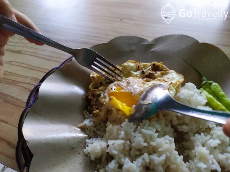 nasi telur pontianak