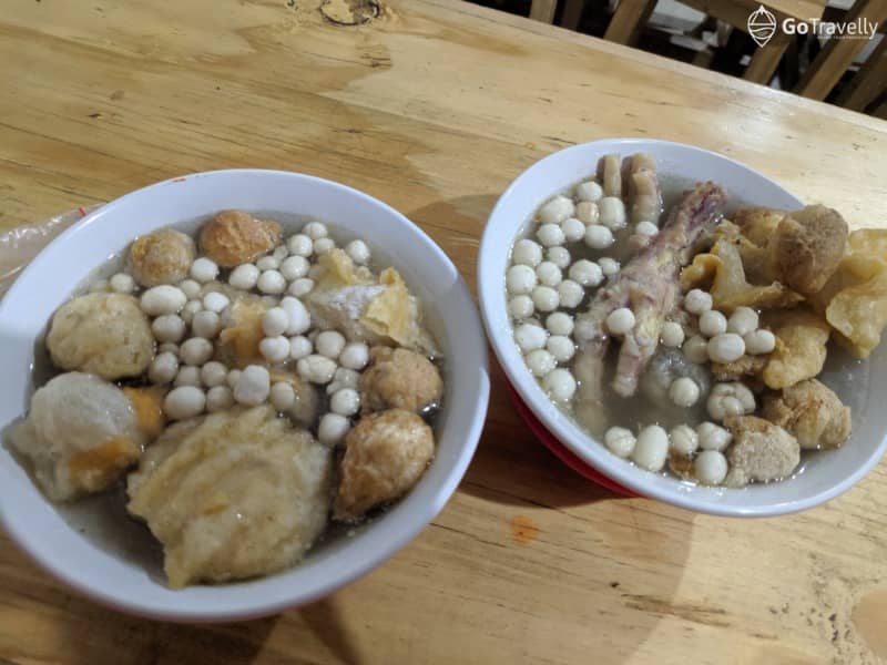 makanan bakso aci akang