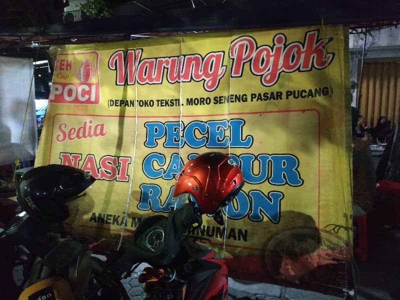 pecel rawon pucang