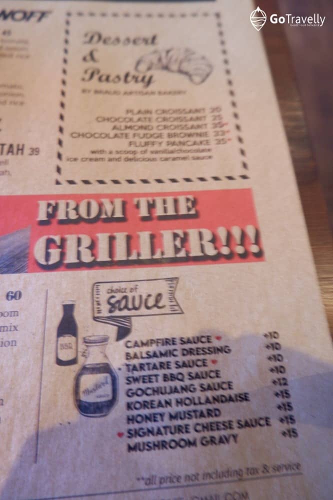 the clique menu 3