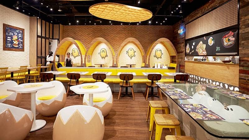 gudetama cafe