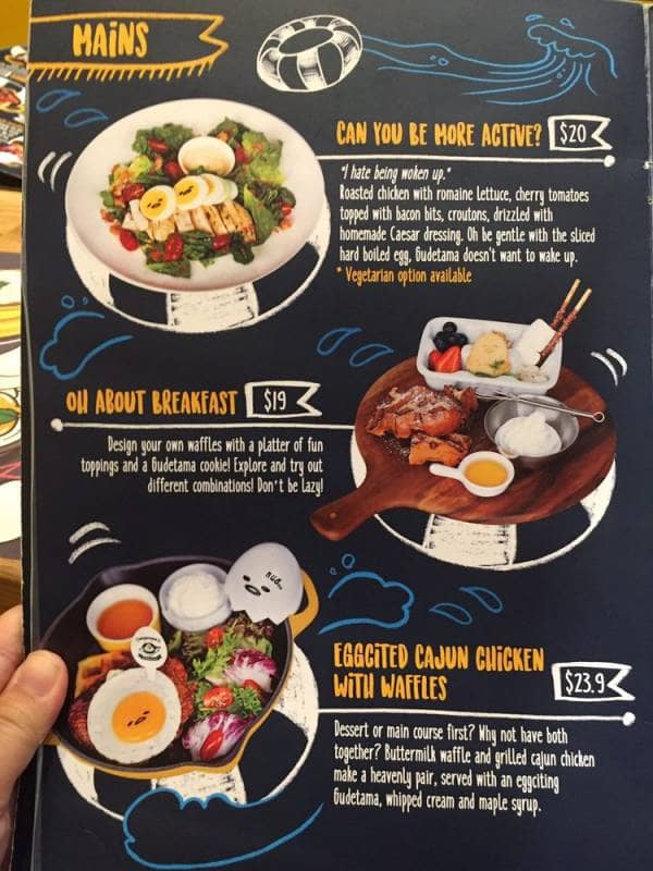 gudetama cafe