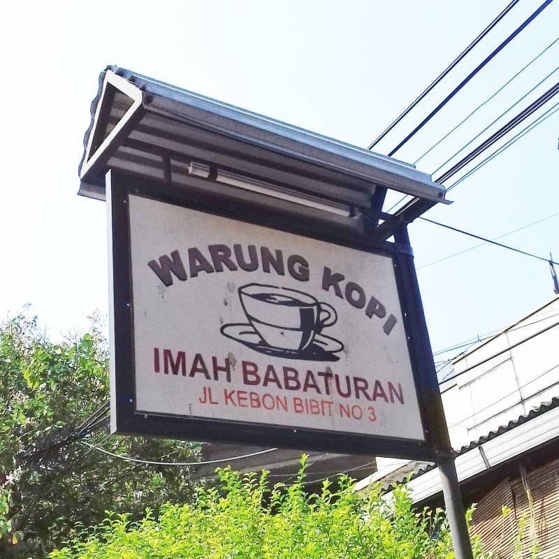 warung kopi imah babaturan