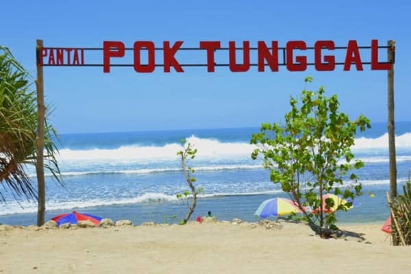 pantai pok tunggal gunung kidul