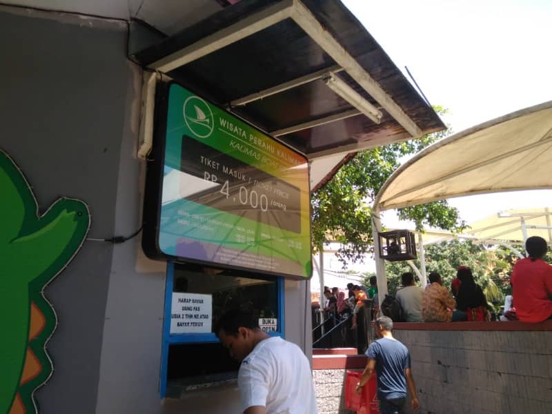 loket Kalimas boat ride surabaya