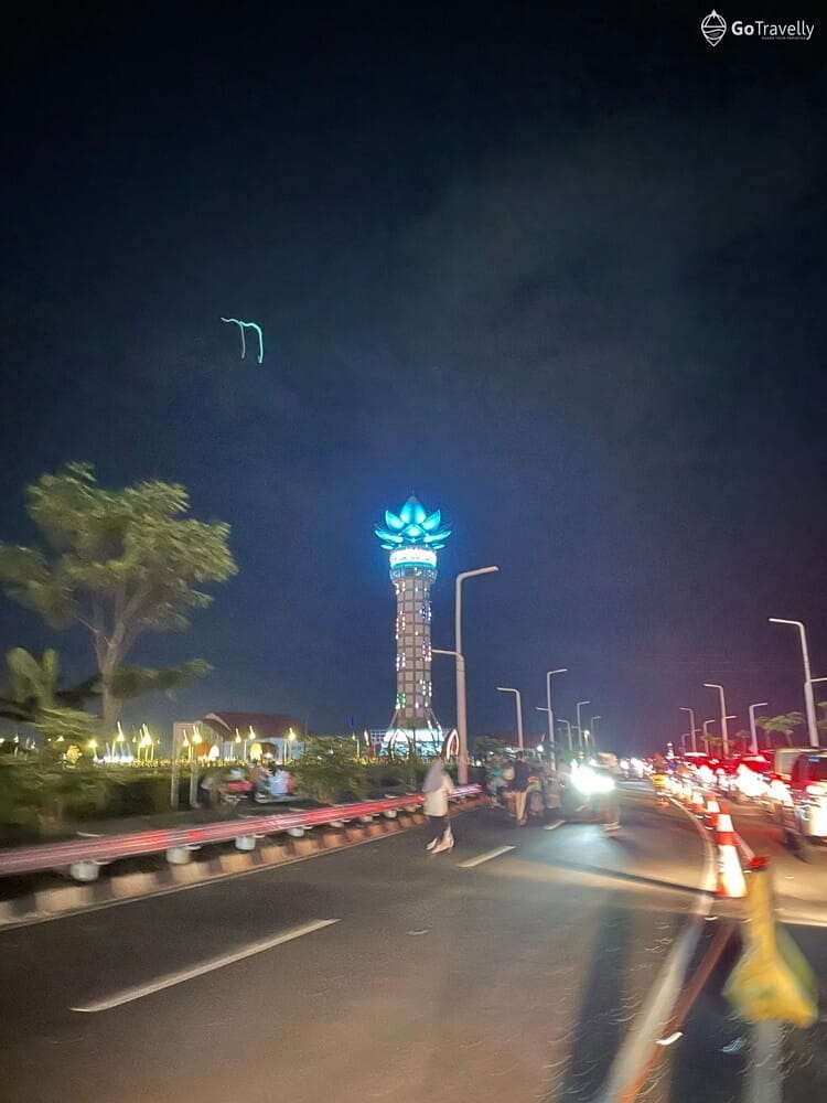 Menara Pandang Teratai, Tawarkan Keindahan Kota Purwokerto Dari Ketinggian