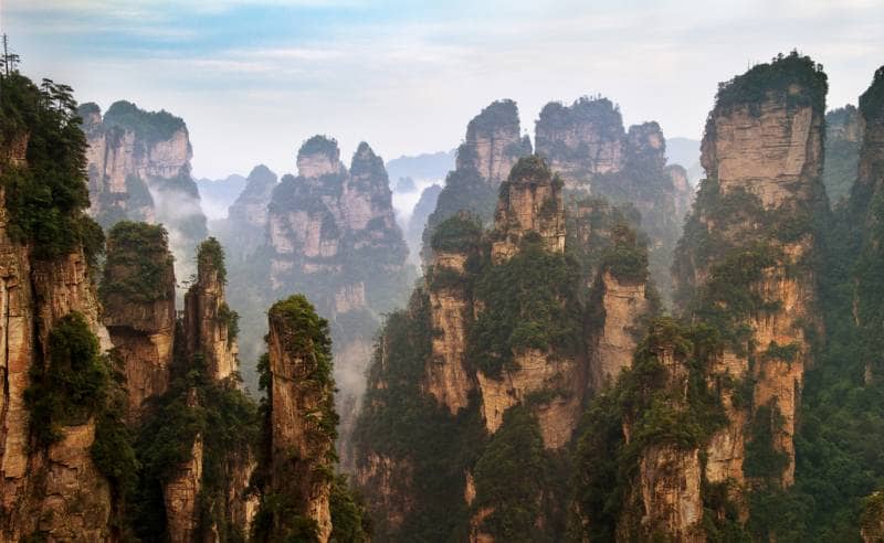 zhangjiajie national forest park